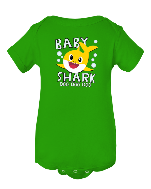 baby shark doo doo doo baby onesie