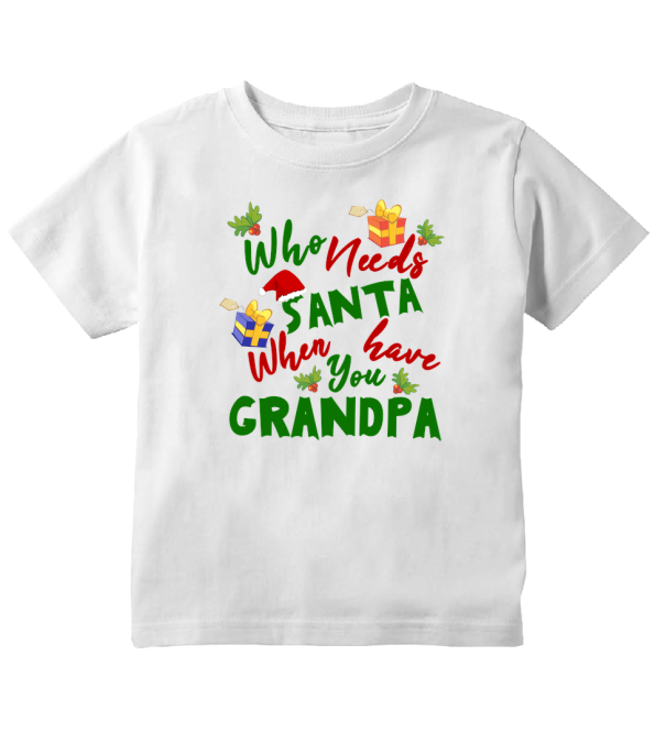 who needs santa when you have grandpa