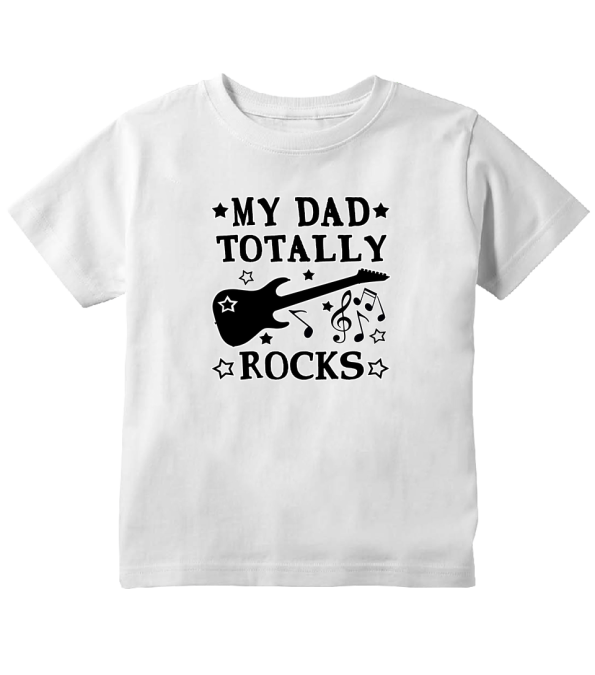my dad rocks t shirt