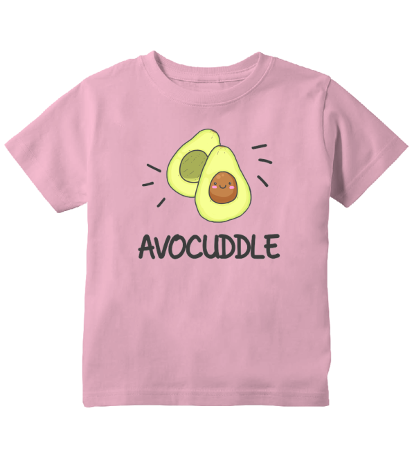 Avocado Avocuddle! Cuddle Funny Toddler T-Shirt!