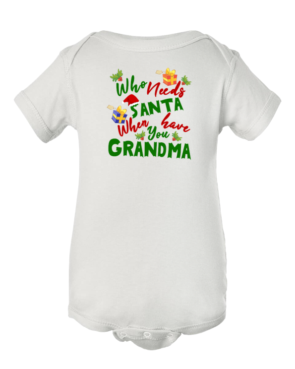 who needs santa when you have grandma