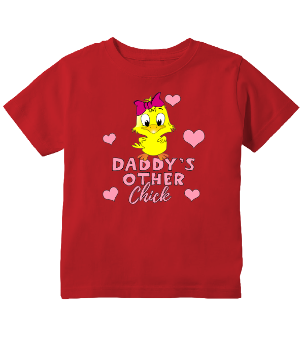 Spring Cheers & Adorable Peeps – Daddy's Other Chick Easter Toddler T-Shirt!