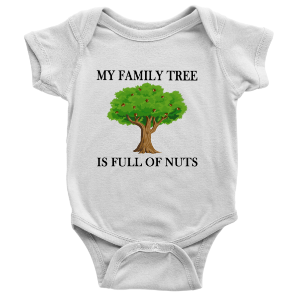Family Nuts Baby Onesie