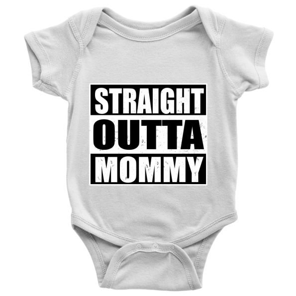 Straight Outta Mommy, Funny Baby Onesie