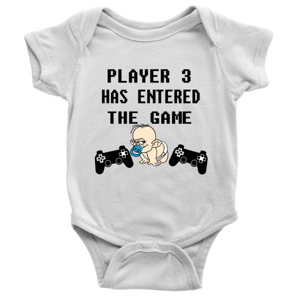 player 3 has entered the game onesie