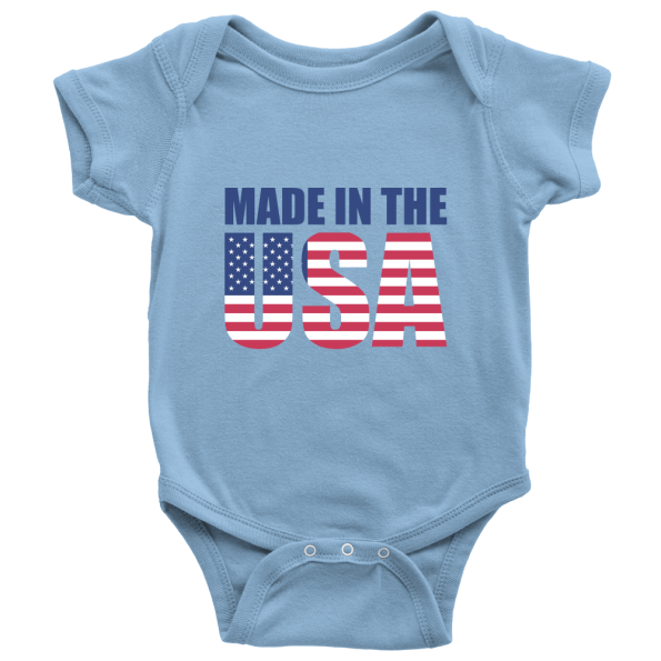 4th of july baby onesie