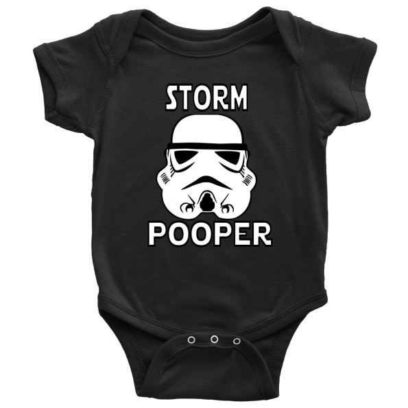 "Storm Pooper" - Funny Baby Onesie