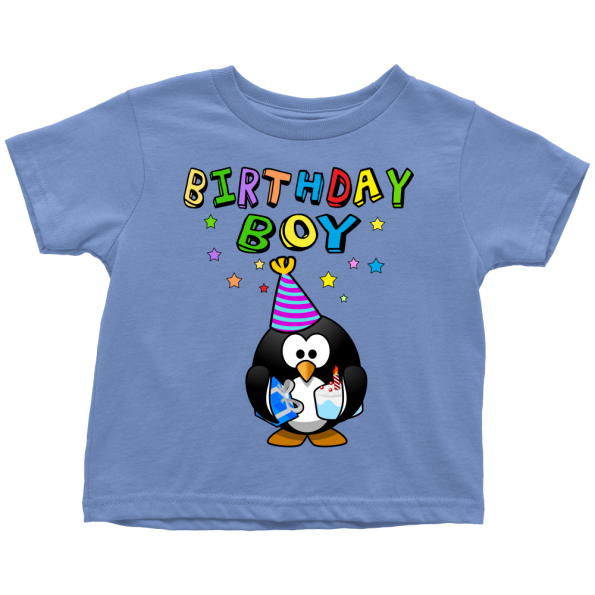 penguin birthday shirt